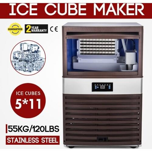 Fast food restaurant and Tea Shop 50kg ice maker machine Thailand to make ice cubes