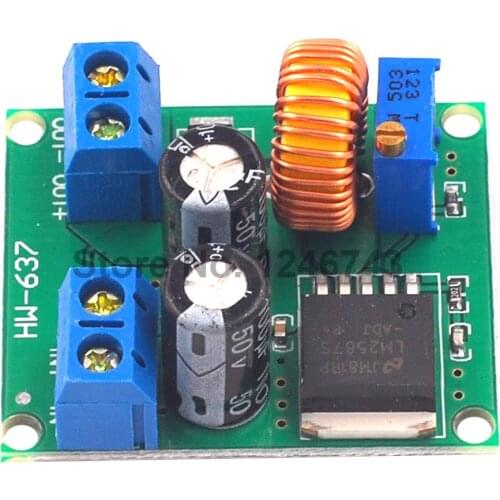 LM2587 DC-DC 3V-35V To 4V-40V Step Up Power Module Boost Converter 12v 24v Converter 12v to 5v Voltage Converter 12v to 19v