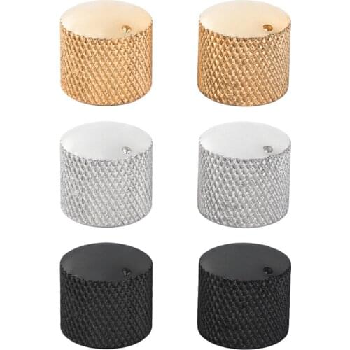 NAOMI Guitar Volume Button Cap Metal Guitar Volume Control Switch Guitar Parts Accessories