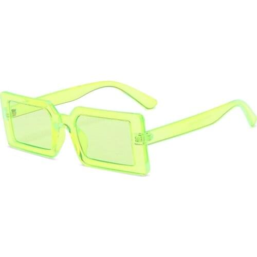 Fashion retro punk sunglasses trend street shooting niche personality square sunglasses fashion sunglasses