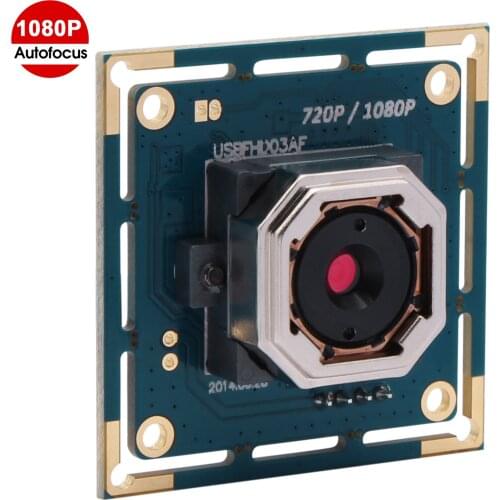 ELP 1080P 2 Megapixel Auto Focus USB Camera Module with 60 Degree Lens High Frame 100FPS CMOS OV2710 Autofocus Camera USB