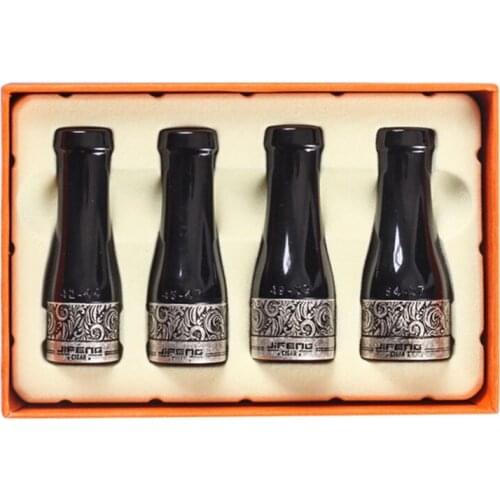 4Pcs/box Cigar Filter Holder Mouthpiece Portable Set for Men and Women Short Cigar Holder with Gift Box