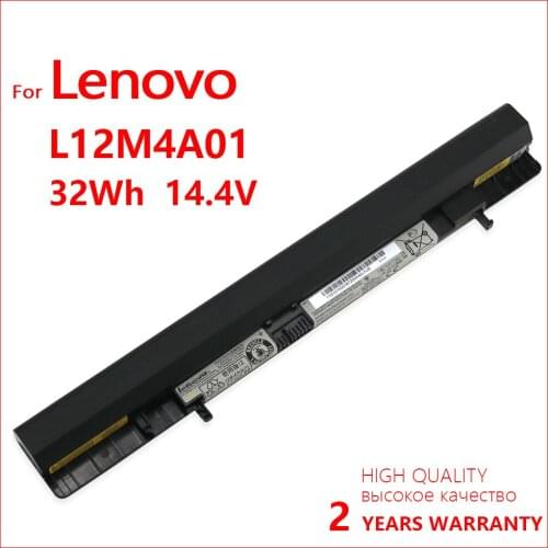 Genuine L12L4A01 L12S4A01 Laptop Battery for Lenovo IdeaPad S500 Flex 14 14D 14M 15 15D 15M L12L4K51 L12M4A01 L12M4E51 L12M4K51