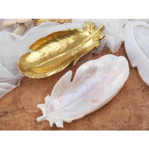 DIY Storage Epxoy Resin Mold Handmage Tray Crystal Silicone Mold for Home Decoration Casting Mold Resin Crafts