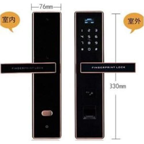 APP Remote Control Fingerprint / Password/ID Card/Key Unlocking Hotel Lock