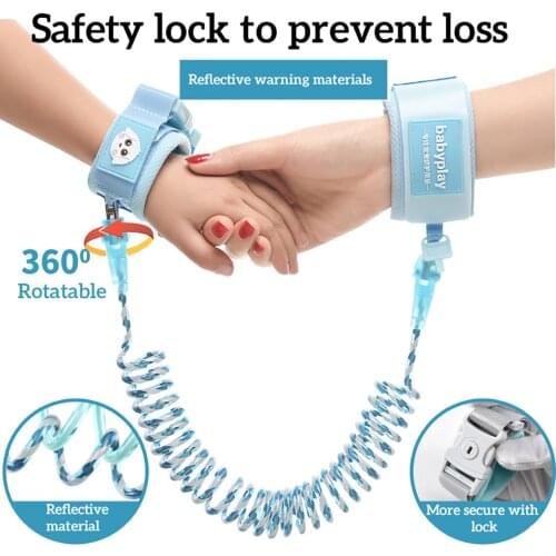 Baby Harness Anti Lost Wrist Link Kids Outdoor Walking Hand Belt Band Child Wristband Toddler Leash Safety Harness Strap Rope