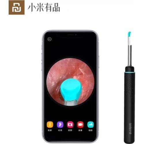 Youpin Flashlight Earpick 300W High Precision Visual Earpick Smart Visual Ear Stick Endoscope Ear Spoon For Adult Children