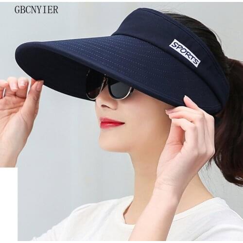 Kagenmo Big Brim Sun Hat Women Summer Sunscreen Fashion Leisure Beach Sunscreen Female Sunhat Long Brim Casquette Gorras
