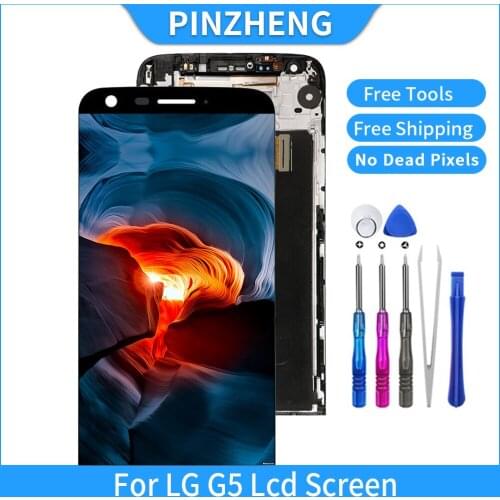 PINZHENG AAAA Quality LCD For LG G5 H850 H840 H860 LCD Display Touch Screen Digitizer Display For LG G5 Display LCD Replacement