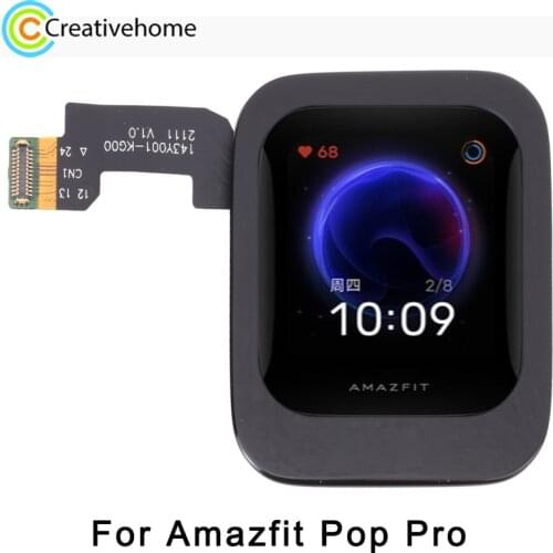 LCD Screen and Digitizer Full Assembly for Amazfit Pop Pro