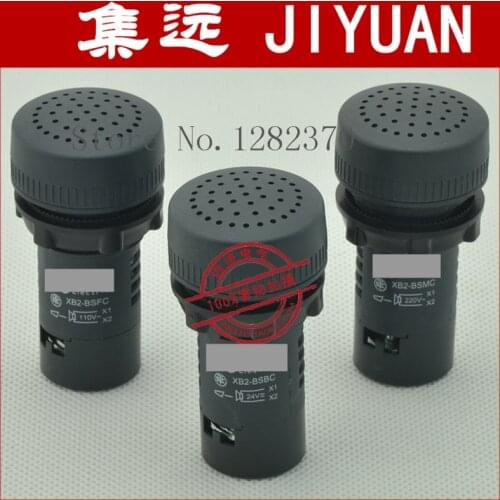 [ZOB] original 22mm integrated buzzer XB2BSB / F / MC continuous sound DC24V AC110 / 220V --10pcs/lot