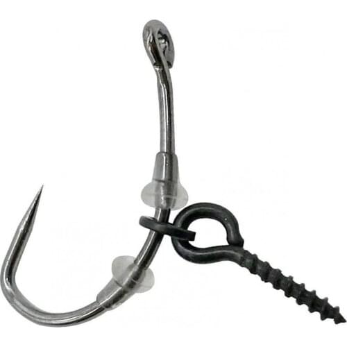 1 Set 20+10pcs Carp Fishing Accessories Fishing Hook Stop Rubber Beads Fishing Hook Stopers Rigs Stop Beads for Carp Rig Tackle