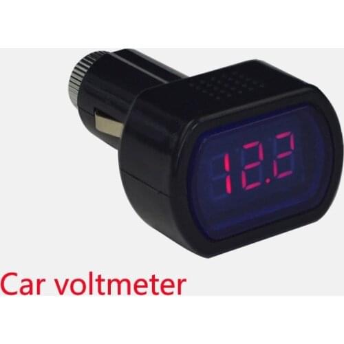 Car voltmeter 12V Red Display LED Digital Voltmeter Car voltage meter