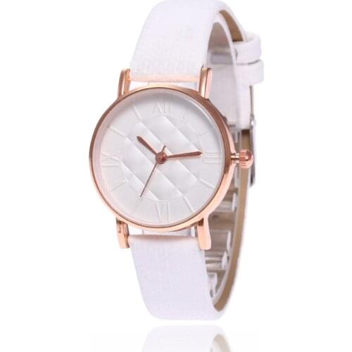 Montre dame 2020 Fashion Luxury Casual Ladies Wristwatch Women Leather Band Dress Quartz Wrist Watches Relogio Feminino