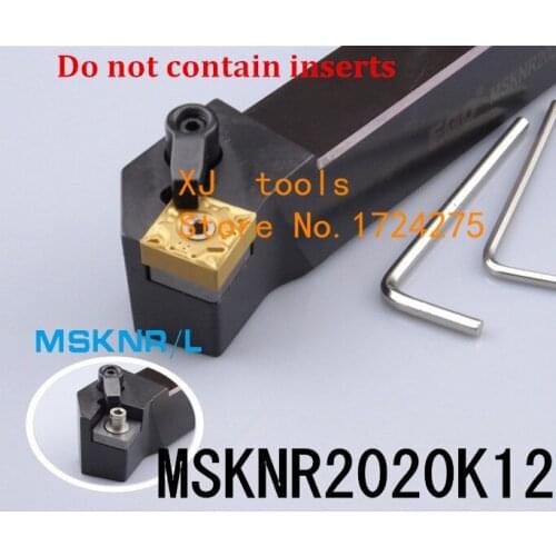 MSKNR2020K12/ MSKNL2020K12 Turning Tool Holder,CNC tool holder,External turning tools,Lathe cutting tool for SNMG120404 Inserts