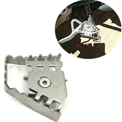 For BMW F800GS F700GS F650GS Motorcycle Sliver Brake Lever Extension Shifter Peg Enlarge Extender 2008 2009 2010 2011-2017