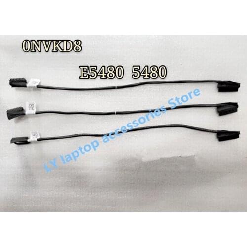 For DELL E5480 5480 CDM70 original laptop battery connector cable battery cable CN-0NVKD8 DC02002NX00