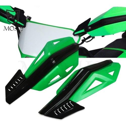 Motocross Hand Handlebar Handle bar Guards Handguard Protector For Kawasaki KSR KX 50 80 110 65 85 100 125 250 500 250F 450F