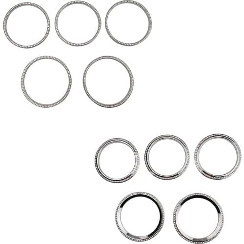 For Mercedes Benz GLB Class GLB220 GLB250 2020 2021 Central Control Air Conditioner AC Vent Outlet Crystal Trim Ring