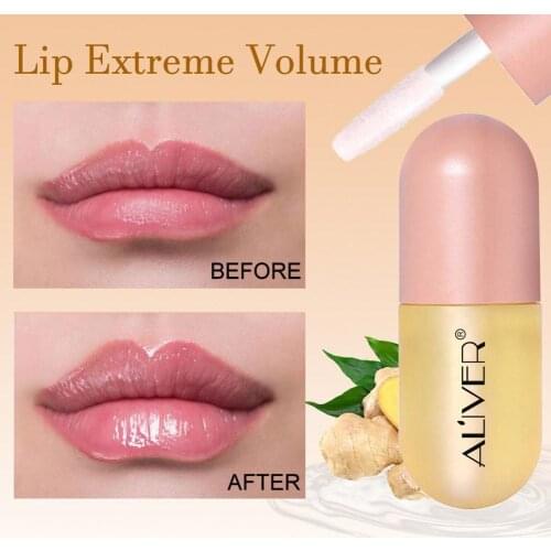 Day Night Instant Volume Lips Plumper Oil Moisturizing Repairing Reduce Lip Fine Line Cosmetics Sexy Lip Plump Enhancer Makeup