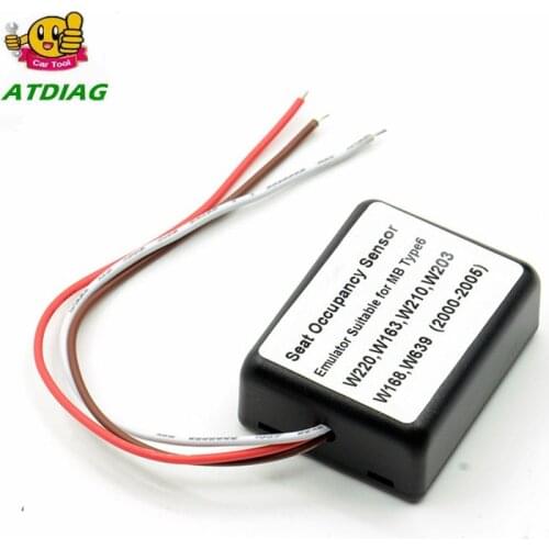 Type 6 Seat Occupancy Occupation Sensor SRS Emulator for mer-cedes support W220, W163, W210, W203, W168, W639 and even more
