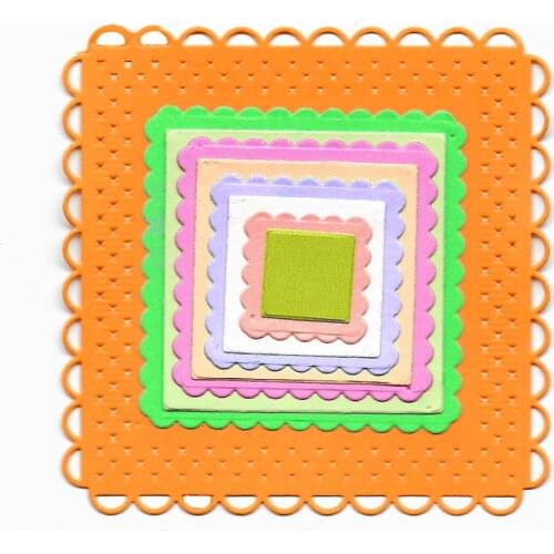 Background Dies Slimline Die Diy Craft Metal Cutting Die Scrapbook Embossing Folder Paper Card Album Decor Stencil Frame Mold