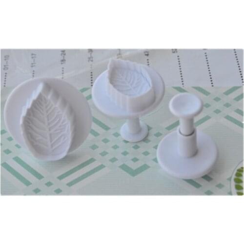 Peach leaf shape cut mold fondant cake mold