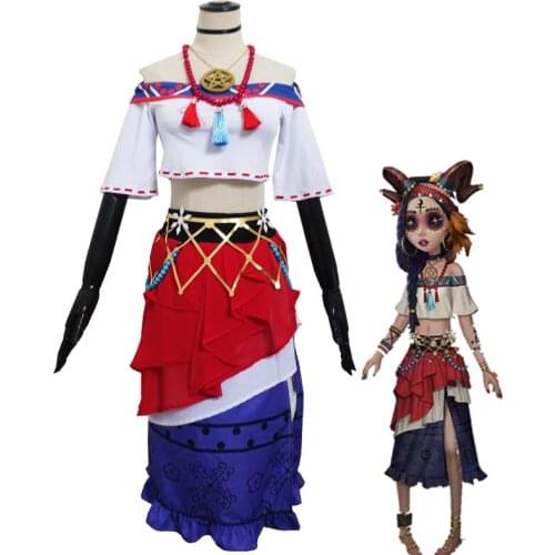 Game Identity V Misfortune Priestess Fiona Gilman Cosplay Costumes Halloween Christmas Replica Carnival Party Events Anime Show