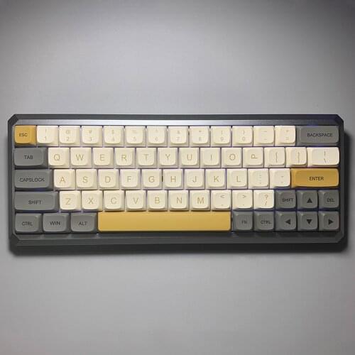 XDA Profile PBT Keycaps For Cherry Mx Gateron Kailh Box TTC Switch Mechanical Gaming Keyboard 100 98 84 87 68 64 125 Key Caps