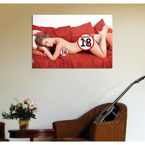 Hot Beauty Canvas Painting Model Posters and Prints Wall Art Picture for Living Room Decor No Frame