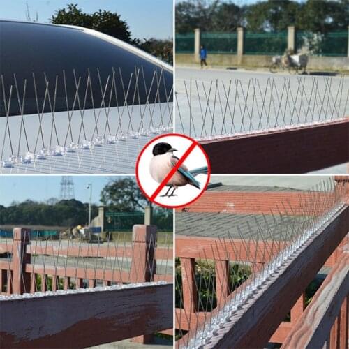 Bird and Pigeon Spikes Anti Bird Anti Pigeon Spike Pest Control Bird Repellent Garden Supplies