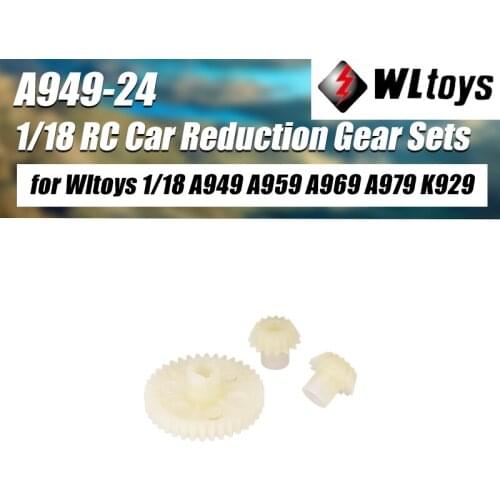 Good Sale A949 A959 A969 A979 K929 1/18 RC Car Reduction Gear Sets A949 24 Part for Wltoys Parts