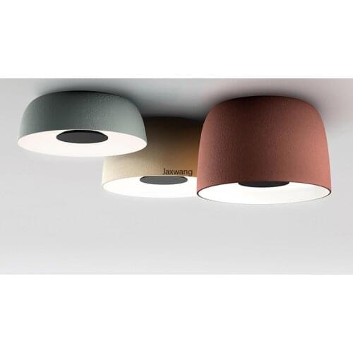 Nordic Ceiling Lights Scandinavian Modern Minimalist Designer Living Room Dining Room Lamp Porch Bedroom Macarons Ceiling Lamp