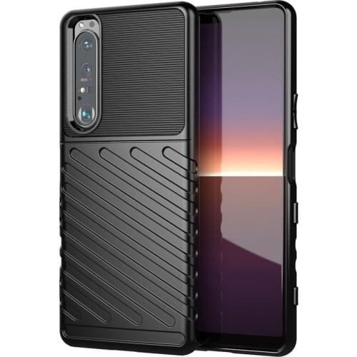 Slim Full-Body Protective cover Anti-scratch Shock-Absorption Flexible TPU Rubber Case For Sony Xperia 1 III (2021 RELEASE)