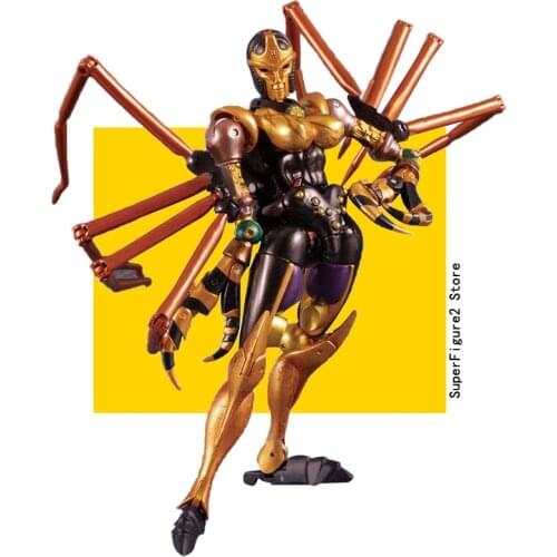 Transformation HasbrTKR KO 18cm Masterpiece MP-46 Blackarachnia Figure Toy Model Gift Collection Robot Toys