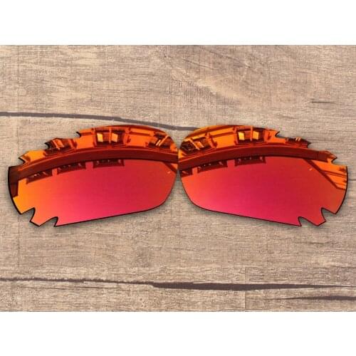 Vonxyz Ruby Mirror Polycarbonate Replacement Lenses for-Oakley Jawbone Vented Frame