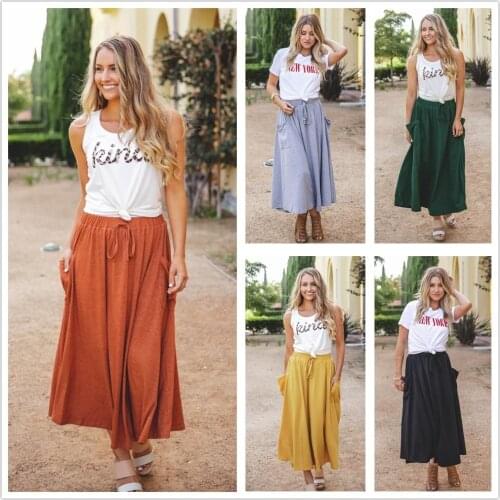 YL Womens Autumn Skirts