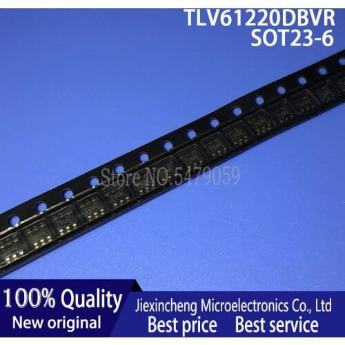 50PCS TLV61220DBVR VUAI TLV61220 SOT23-6 New original