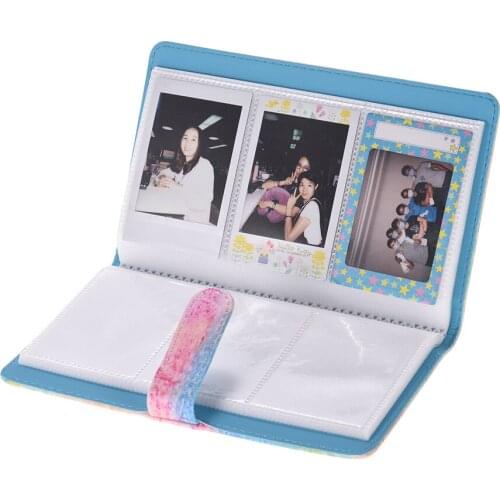 96 Pockets Mini Photo Album Photo Book Album for Fujifilm Instax Mini 90 Color Films Photo Camera Paper for Name Credit Card