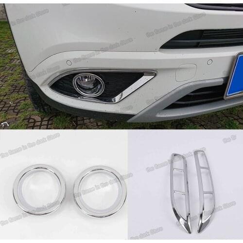 Lsrtw2017 for Chery Tiggo 7 Car Foglight Frame Trims Decorative Interior Accessories Mouldings 2016 2017 2018 2019 2020