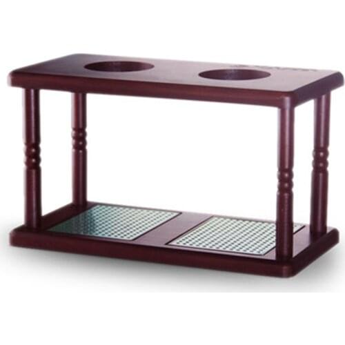 Hand Make Coffee Wooden Stable Rack Coffee Filter Cup Holder Drip Filter Paper Filter Espresso Coffee Accessories For Barista