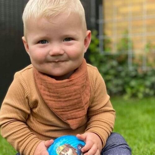 3pcs/lot Baby Cotton Gauze Bibs Infant Handkerchief Toddler Triangle Scarf Kids Absorbent Bib Children Burp Clothes Baby Stuff