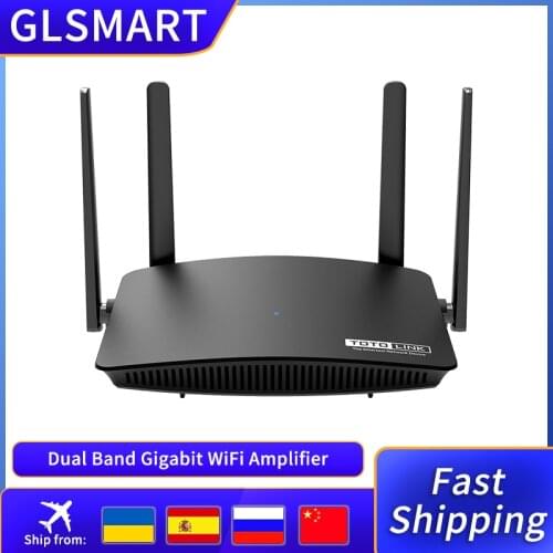 TOTOLINK A720R Gigabit Dual Band Router With 4*6dBi Antennas WiFi Signal Amplifier Supports Four Working Modes