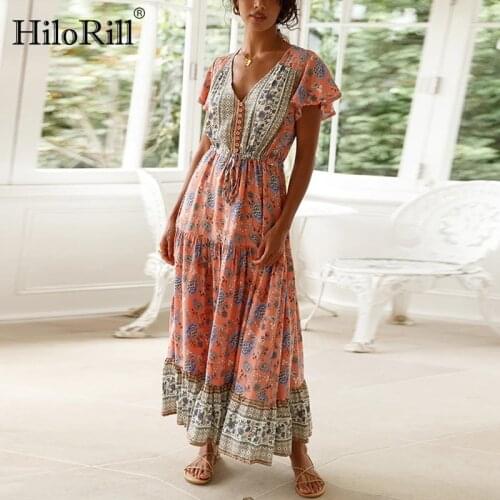 HiloRill Floral Summer Dresses