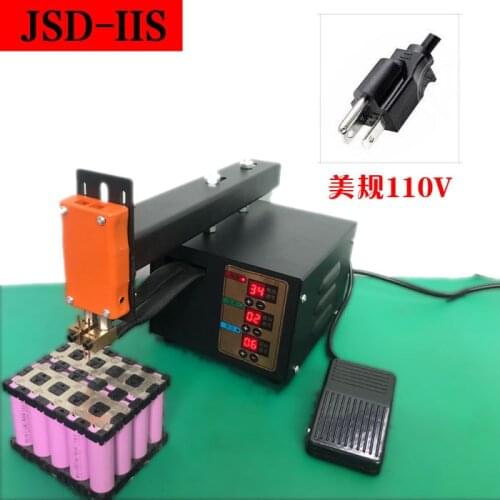 JST-IIS Welder New 3KW High Power Spot Welder For 18650 Lithium Battery Pack Weld Precision Pulse Spot Welding Machine110V 220V