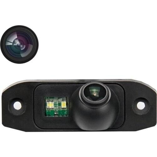 Freezzmi HD Car Rear View Reverse Camera Plate Light for Volvo S40 S60 S80 XC60 XC90 V30 V40 V50 V60 Night Vision Waterproof