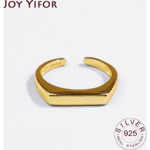 925 Sterling Silver Rings for Women Vintage Wedding Trendy Jewelry Large Adjustable Antique Rings Anillos