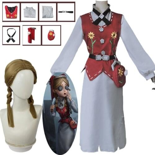 Game Identity V Cosplay Costumes Survivor Annie Lester Toy Merchant Cosplay Costume Original Skin Uniforms Clothes Dresses Hots