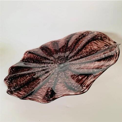 Fashion Design Decorative Wall Blown Glass Art Interior Lighting Decor Murano Glass Wall Art