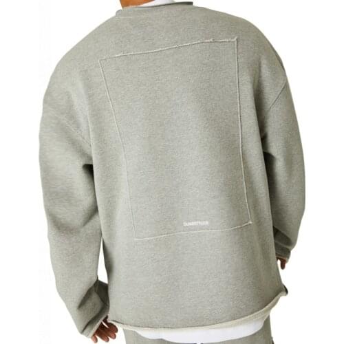 2021 New Arrival Men Fitness Sweatshirts Full Loose hip hop mens sweatshirts Regular O-neck Outdoor men hoodies